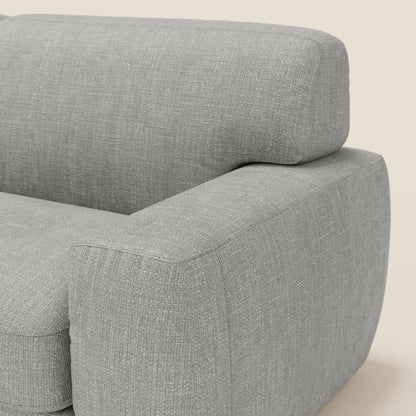 Cloud Divano letto materasso H17 cm dai morbidi cuscini in tessuto impermeabile T06 grigio 