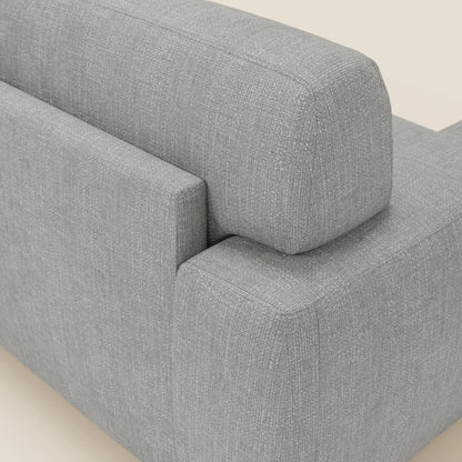 Cloud Divano letto materasso H17 cm dai morbidi cuscini in tessuto impermeabile T06 grigio 