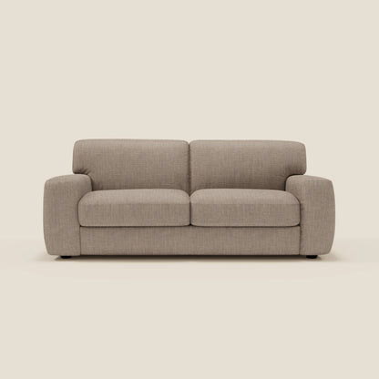 Cloud Divano letto materasso H17 cm dai morbidi cuscini in tessuto impermeabile T06 tortora 