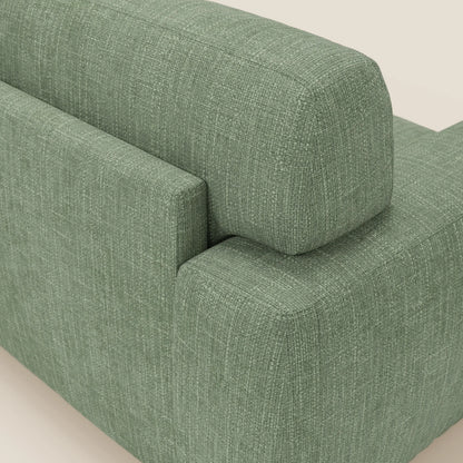 Cloud Divano letto materasso H17 cm dai morbidi cuscini in tessuto impermeabile T06 verde 