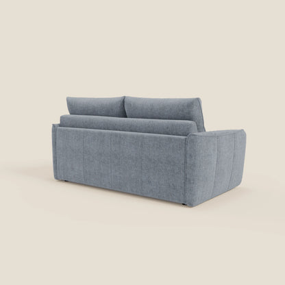 Elios Divano letto con morbidi cuscini spalliera in tessuto smacchiabile T24 carta da zucchero