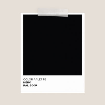 Finity tavolino triangolare per combinazioni modulari in diverse colorazioni nero