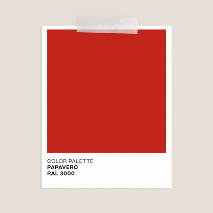 Cookie tavolino alto da salotto in metallo papavero