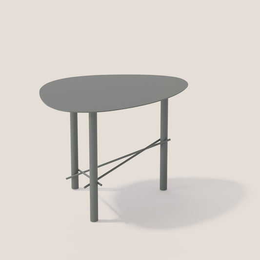 Cookie tavolino alto da salotto in metallo pioggia