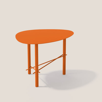 Cookie alto tavolino da salotto in metallo zucca